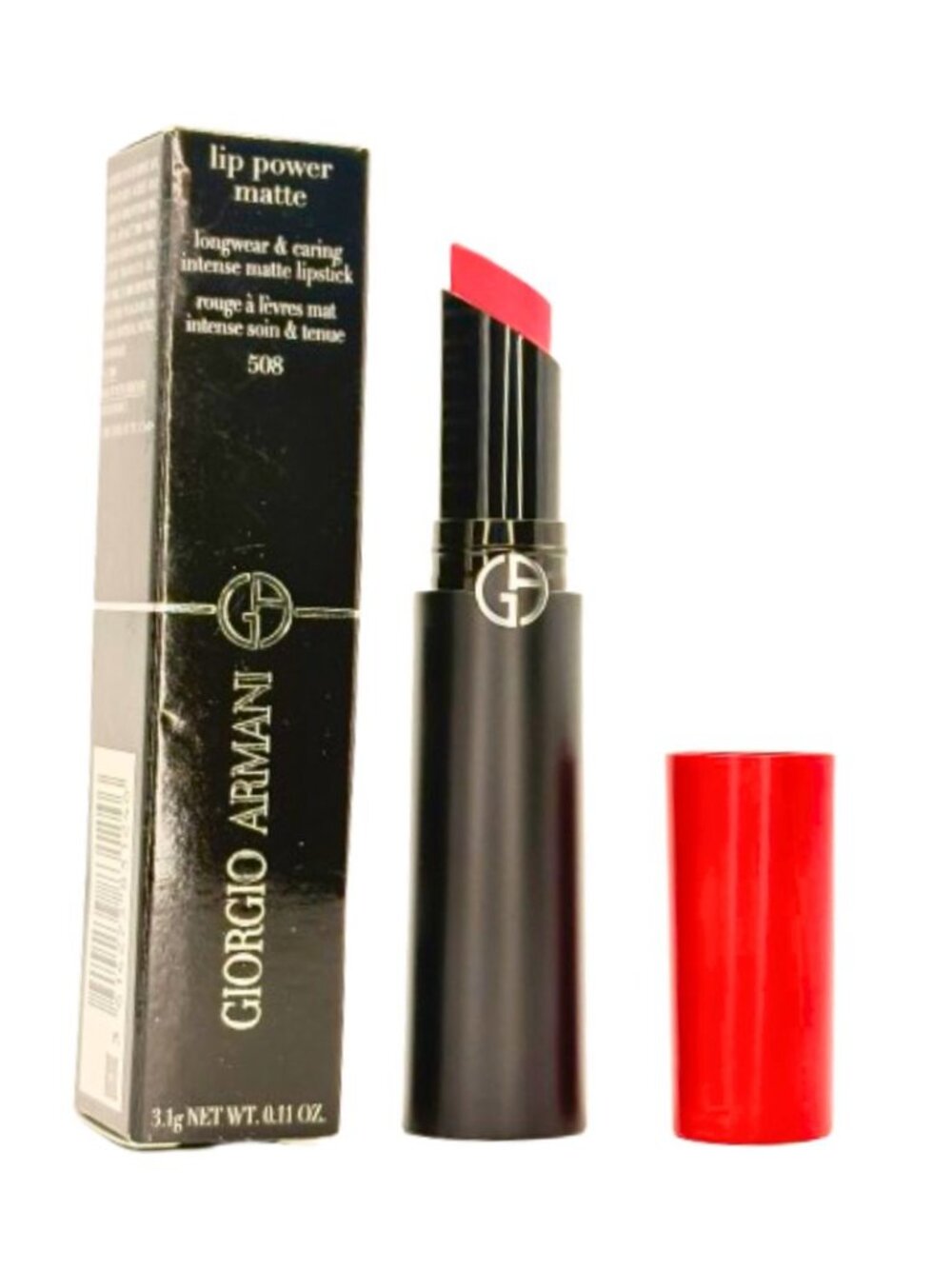 Giorgio Armani Lip Power Matte Eccentric 508 NIB